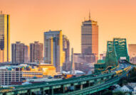 skyline of boston